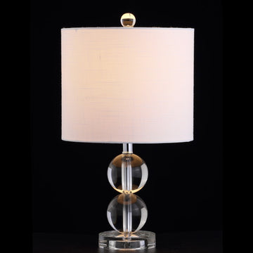 Brooklyn 17.5" Crystal LED Table Lamp - JONATHAN Y